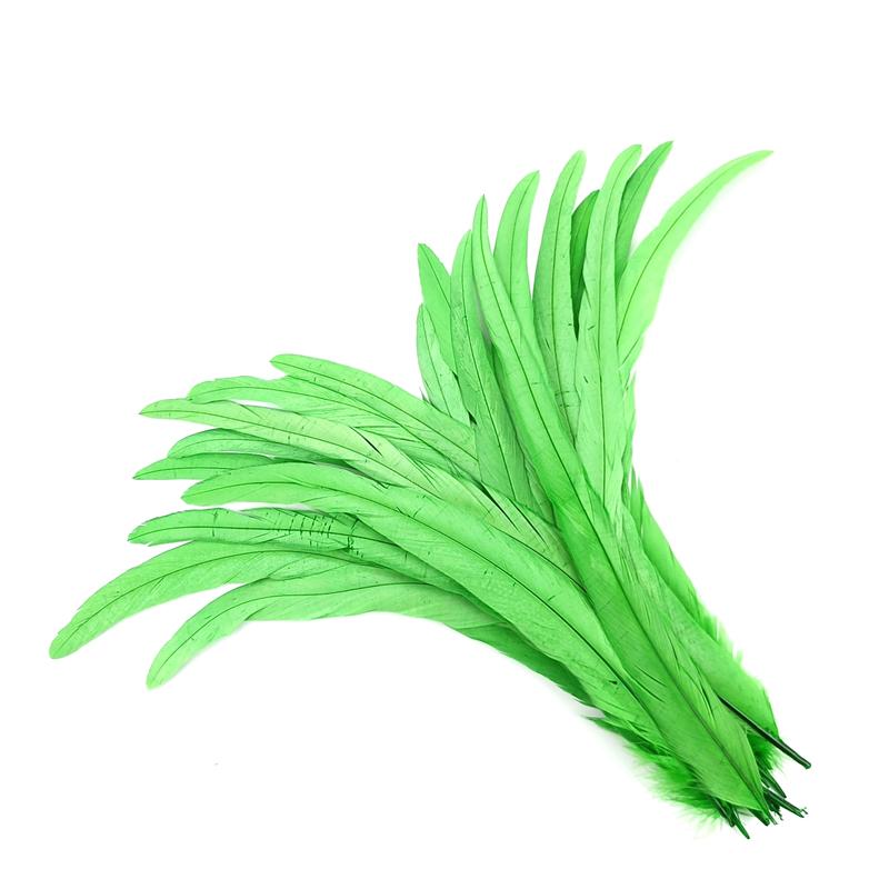 100Pcs/Lot 30-35Cm Rooster Tail Feathers Holiday Decoration Wedding Accessories Diy Indian Headdress Feather Long Pheasant Plume
