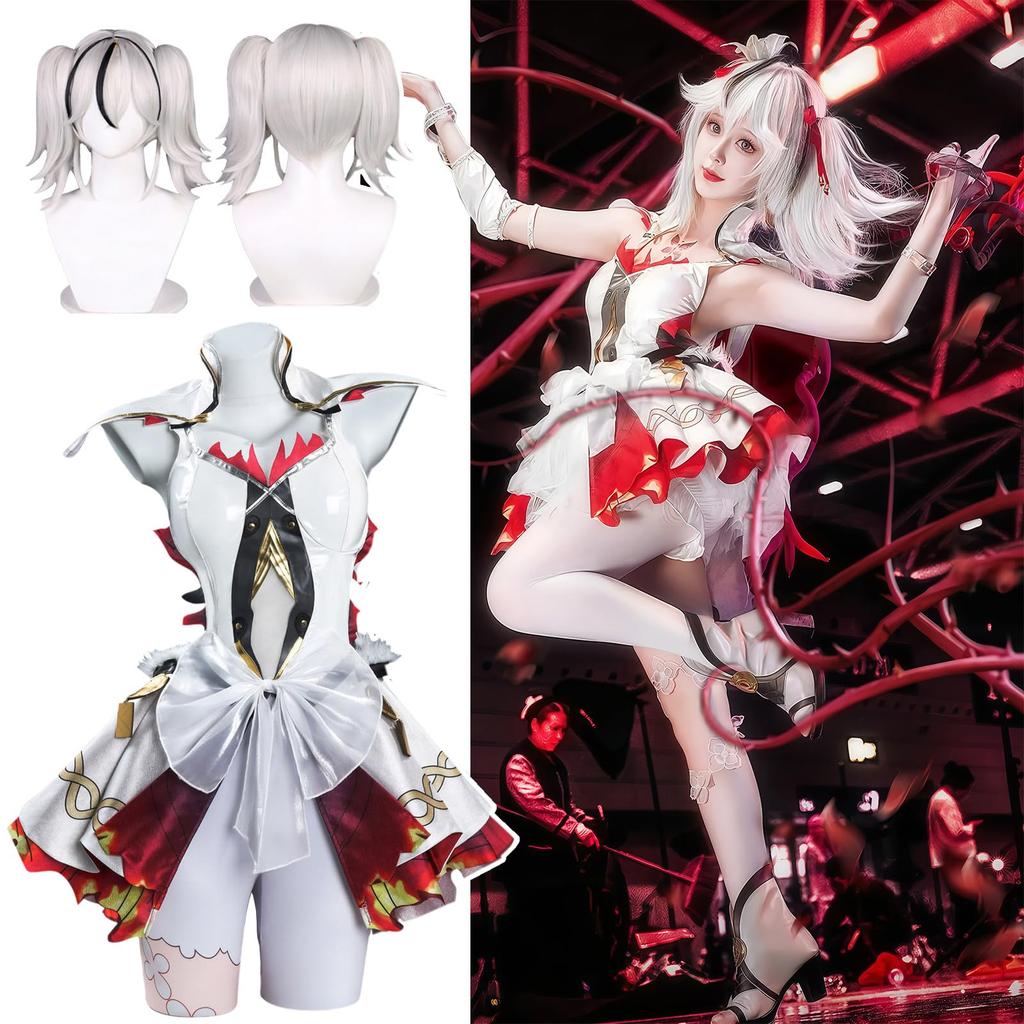 [NOKIJP] Tsubaki Meichou Cosplay Costume from Wuthering Waves, a Popular Game Costume for Photo Shoots (Tsubaki, Size L)