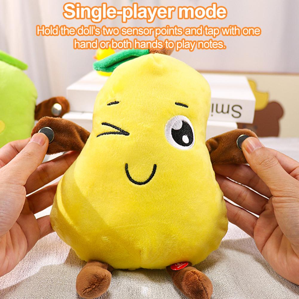 Dancing Bear Baby Dragon Toys, Lighting and Dancing Robot Mode Cute Shape 2 Gear Switches for 3+ Childs