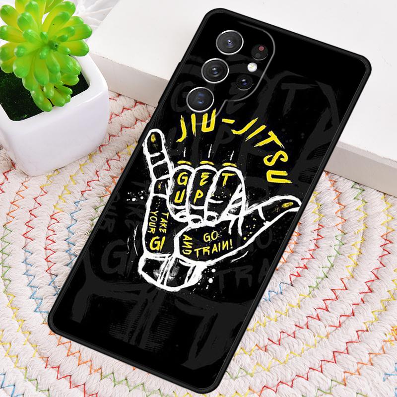 BJJ Brazilian Jiu Jitsu Art Phone Case for Samsung Galaxy Note 10 Pro S26 Ultra S23 S24 FE S25 S21 S22 PLUS Shockproof Cove