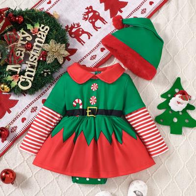 Girls Baby  Cartoon Romper
