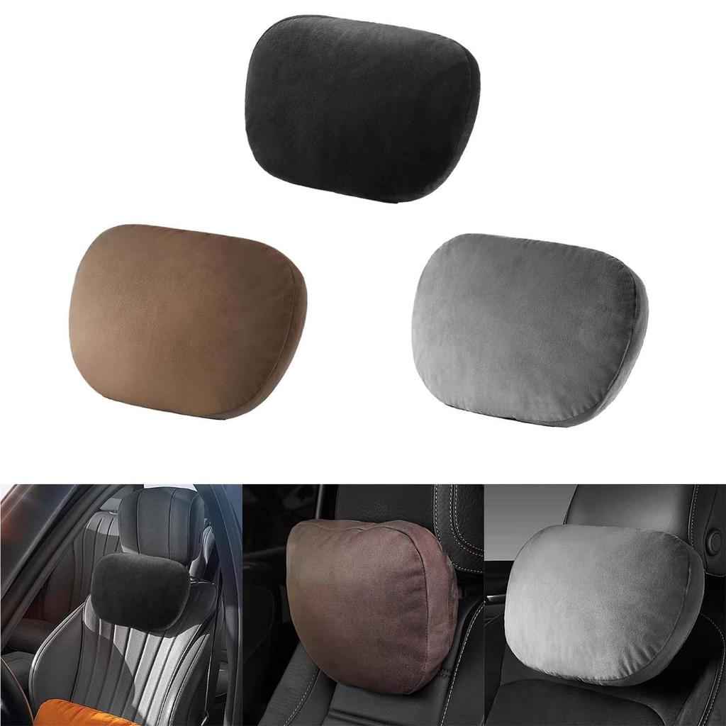 Auto Kopfstütze Kissen Tragbare Sitzkissen für SUVs Lkw Autos Schwarz