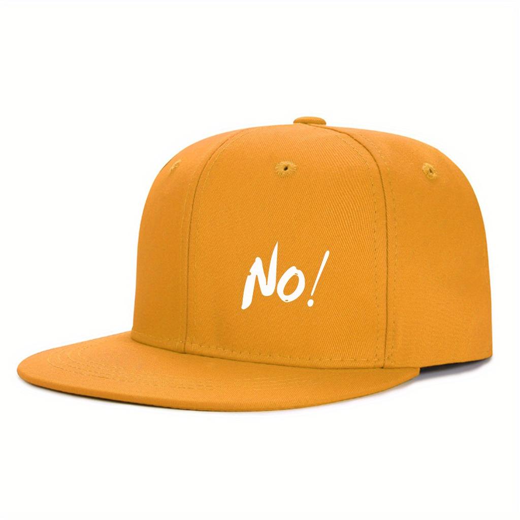 Flat Brimmed Baseball Cap For Men AND Women With NO Printed Fashion Versatile Casual Hip Hop Hat For Outdoor Street Going