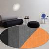 Simple Round Carpet Crystal Velvet Living Room Sofa Coffee Table Blanket Home Office Chair WearResistant And Easy To Take Care Of Foot Pad
