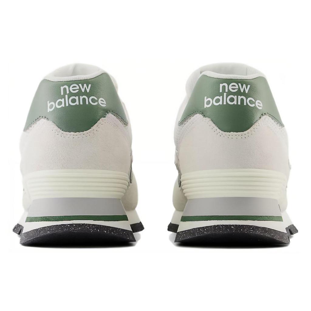New Balance 574 Rugged White Green ML574DUG Unisex Retro Lifestyle Sneakers