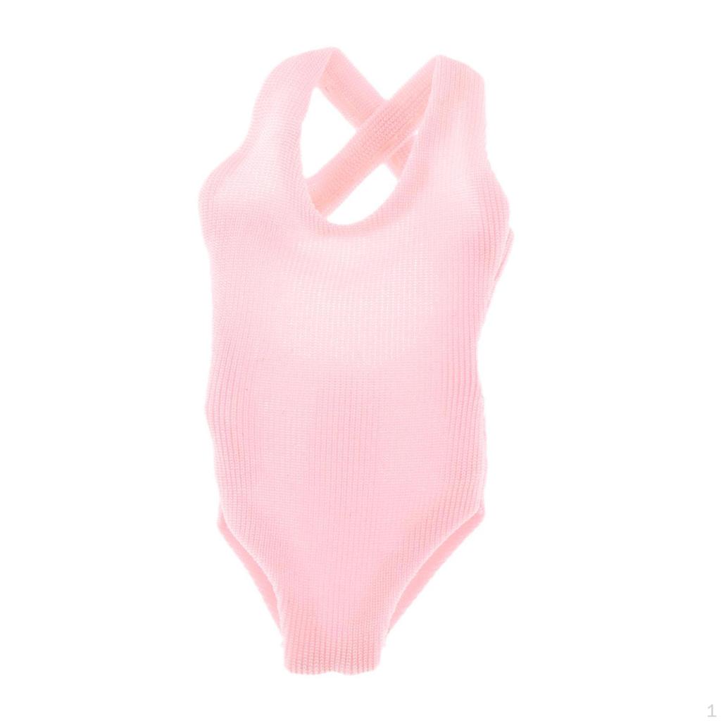 Maßstab 1/12 Actionfigur Kleidung Handgefertigtes Kostüm Stilvoller Puppen-Badeanzug Dessous für 6" Figuren Körper