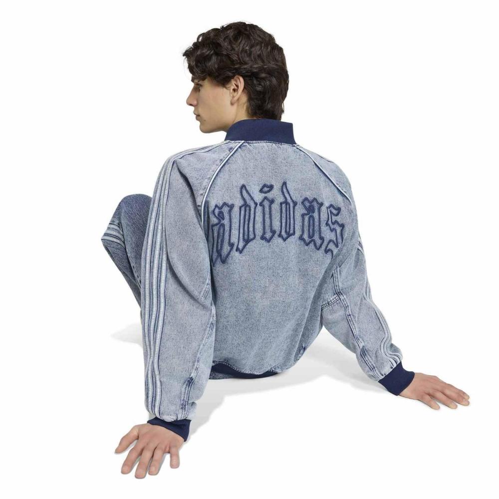 adidas M Sst deniM Track Top Light deniM Kq6332