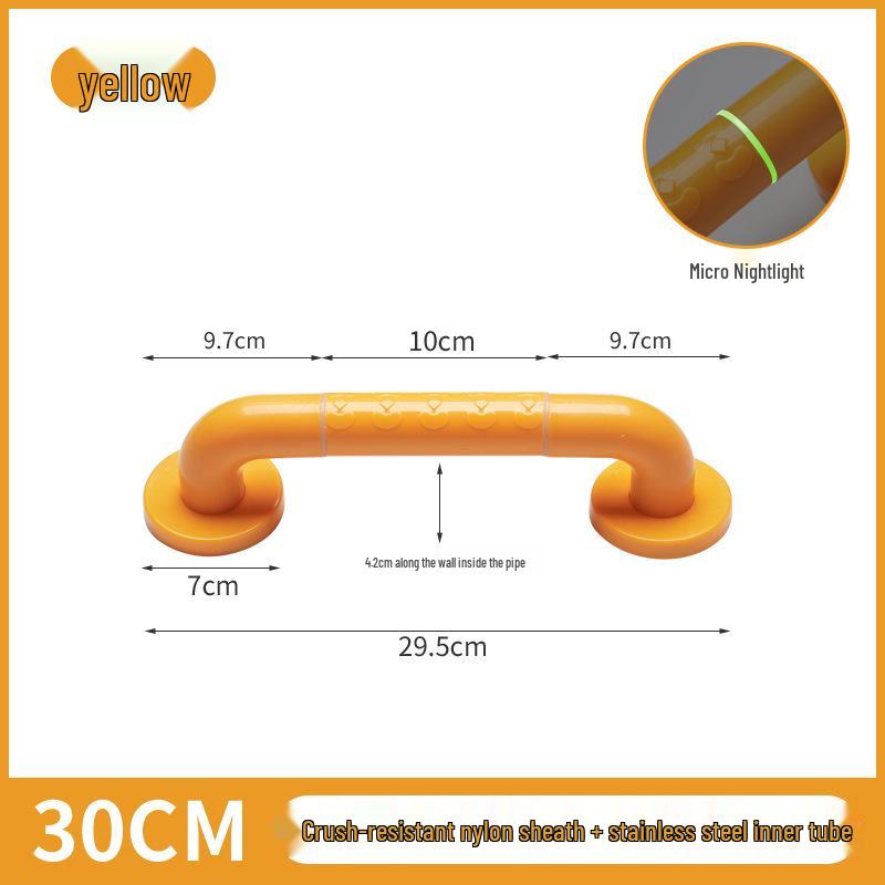 Corridor ABS Anti-Slip Handrail for Staircases, Bathrooms, and Toilets - Elderly & Disabled Assistance Rail