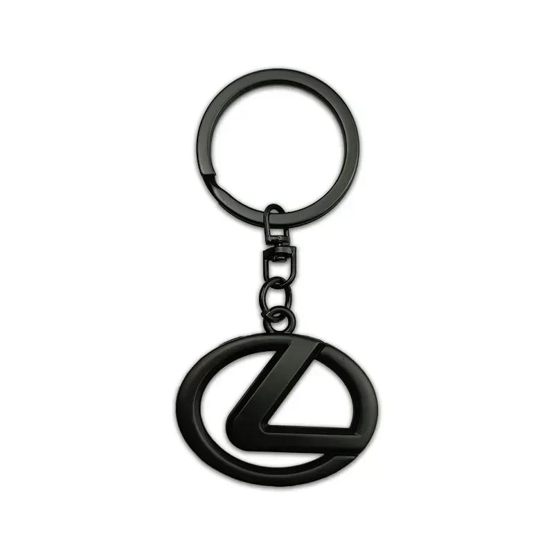 

Car Key Rings Buckle Keychain Pendent Keyrings for Lexus RX350 IS250 IS350 GX460 ES350 GS350 GX470 IS300 NX300 ES250 ES NX IS RX чёрный