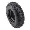 13x5 6 13x5.00 6 Tire 4 Ply Tubeless 3 Stud 6 Inch Rubber Tire with Rim for ATV Quad Off Road Go Kart Golf Cart Mini