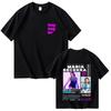Fashion Singer Maria Becerra La Nenas Album Highquality Unisex and Women 2025 Summer Pure Cotton 100 Printed Loose Tshirt
