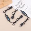 Kabel USB z Timerem Odliczającym Cyfrowy Przełącznik Timerowy Kabel Złącze z Automatycznym Odcięciem Kontroler Przełączniki Timerowe Do Taśm LED Silników Wentylatorów