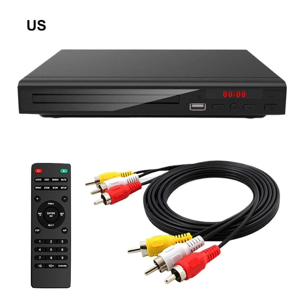 Full HD 1080P Home DVD Player Multi Region Multimedia Digital TV Disc Player Support DVD CD MP3 MP4 RW VCD Home Theatre System