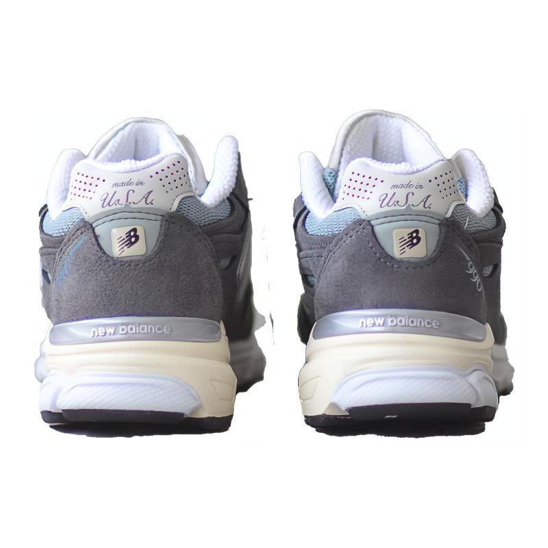 New Balance Kith X New Balance 990v3 Made In Usa 'Steel Blue' Sneakers M990KS3