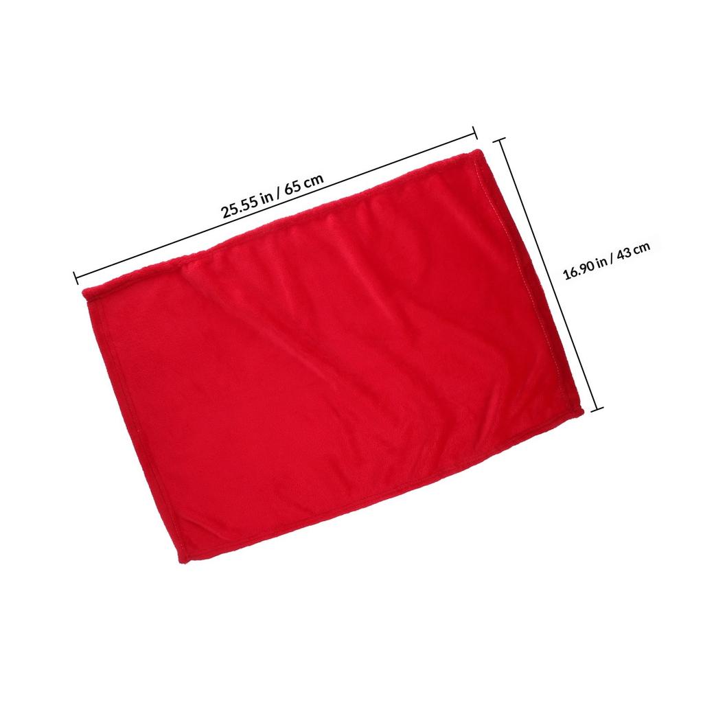 Flannel Fleece Cat Blanket Soft Warm Thick Pet Bed Cover for Small Medium Cats Pink 150x120cm Living Room Bedroom Use