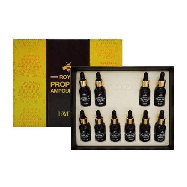 

Набор с ампулами королевского прополиса (10 x 15 мл) [Lay Day] Royal Propolis Ampoule Set (15ml x 10)