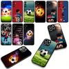 Für Samsung Galaxy A25 A37 A57 A12 A14 A31 A41 A50 A51 A70 A71 A72 A21S A04 M15 Note 20 9 8 10 Hülle Fußball Nr. 19 Football Nr. 19