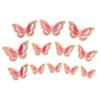 12Pcs Waterproof Butterfly Stickers Self Adhesive Ideal for Scrapbooking and DIY Projects