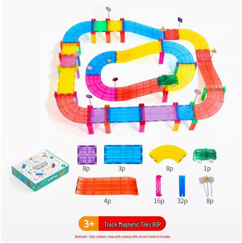 Магнитные плитки развивающие игрушки: Прочные магнитные витражные пазлы-конструкторы для детей