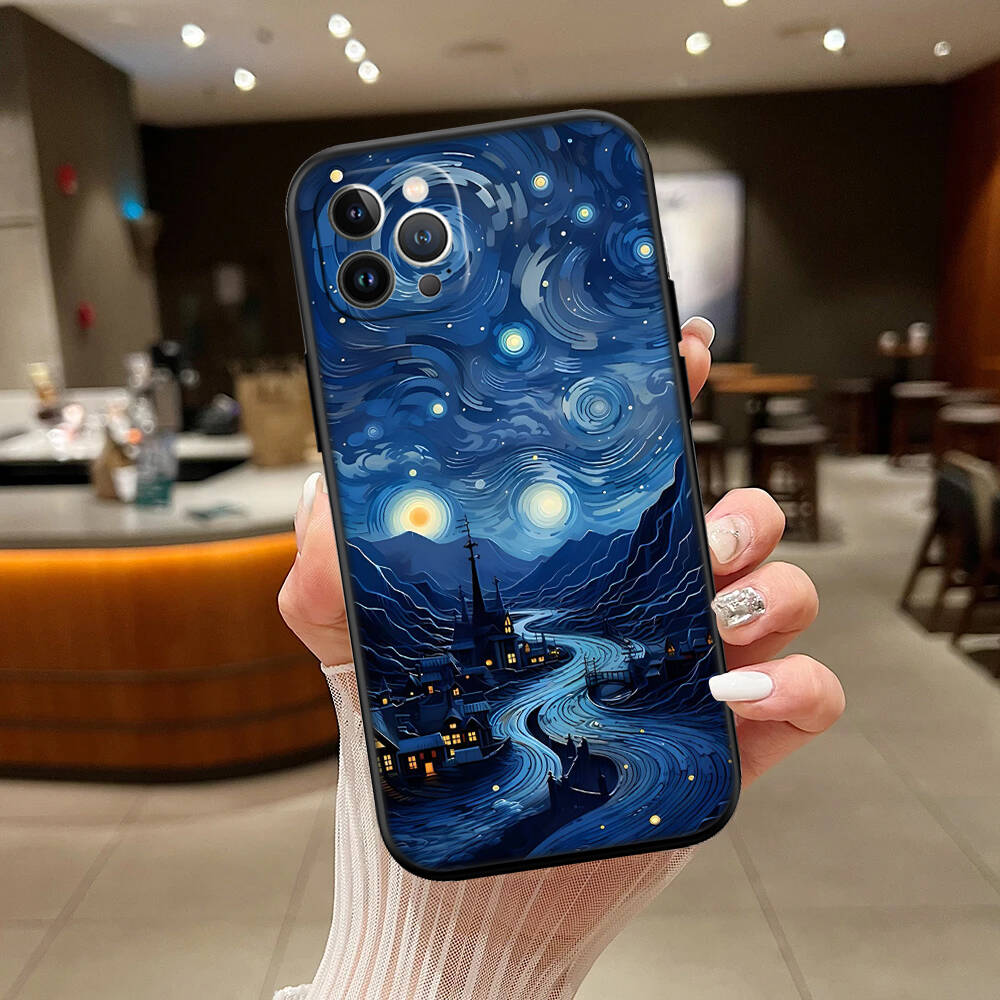 Starry Night Van Gogh New Phone Case for Samsung S20 S21 S22 S23 S24 FE Ultra Plus Lite S21S A07 A17 A36 A37 A55 A57 F06 F16 M06 M16 M56