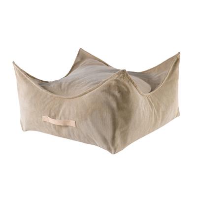 Pouffe For Children® Square, Corduroy, 60x60x35 cm