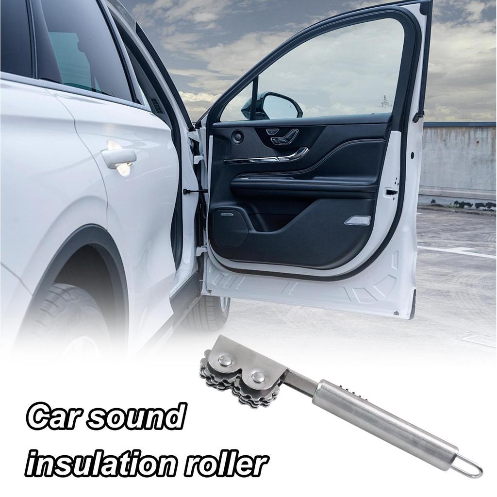 Rullo Applicatore per Isolamento Automobilistico Dispositivo per Fasciatura Interna Insonorizzata Rullo per Toppe Pneumatici per Portiera Auto Camion Rimorchio SUV Camper