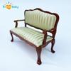 Dollhouse Miniature Furniture Fabric Sofa Couch Chair For 1/12 Doll House Accessories Living Room Decor Minimalist Simple