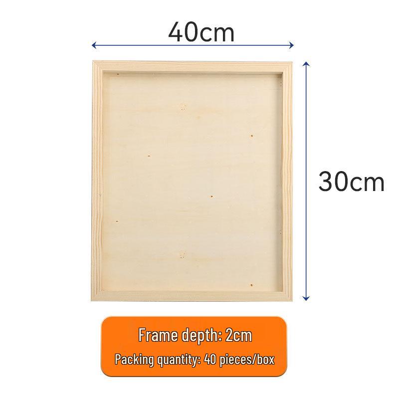 Clay Painting Frame for Children's DIY and Kindergarten Craft Projects