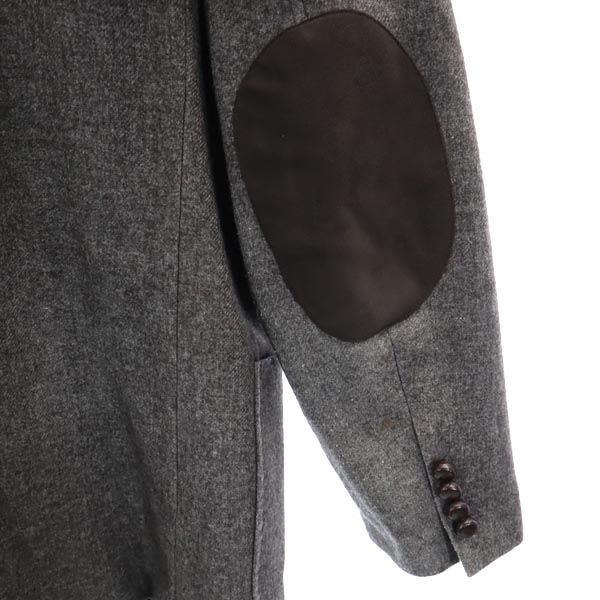 Aquascutum Mieszanka wełny Naszywki na łokciach w zestawie Kurtka LL Brązowa Myśliwska Męska Używana