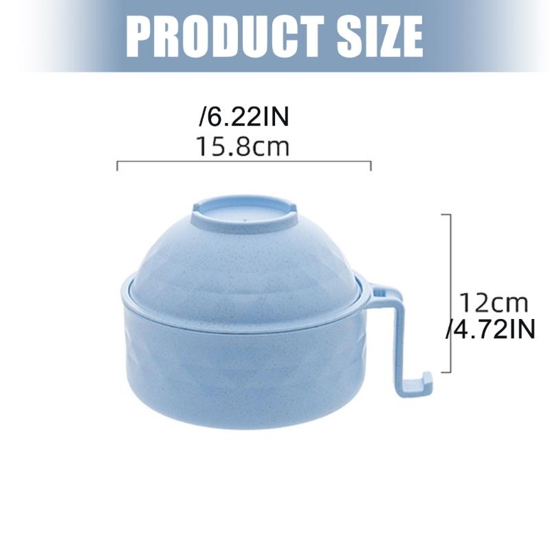 Multifunctional Strainer Bowl Set Microwave Safe Includes Lid Handle Utensils For Easy Cooking And Serving Large Capacity