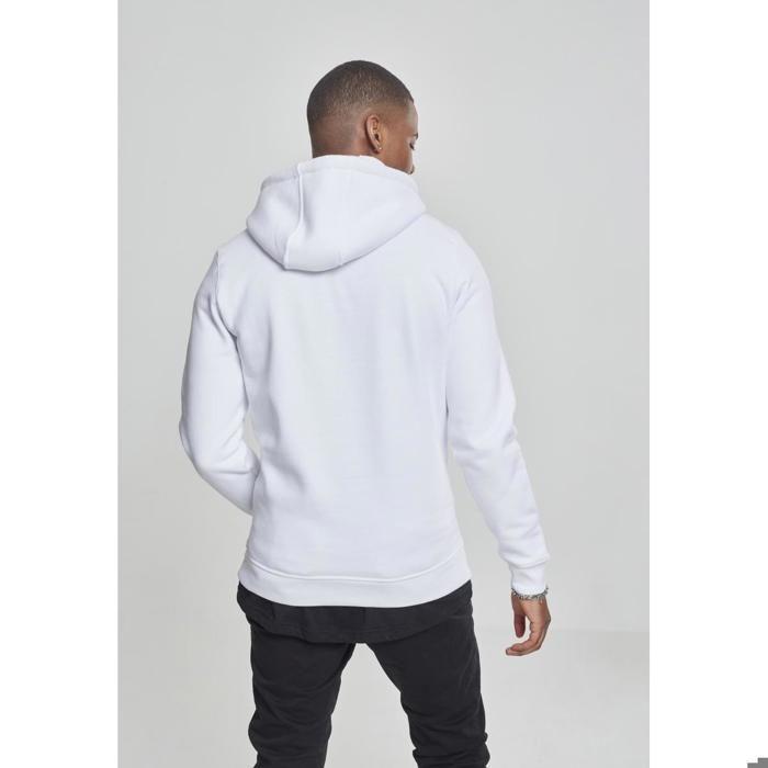 Sweatshirt - Mister Tee - pray - Weiß - Langärmlig - Kapuzenkragen