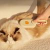 Cat and dog pet electric spray massage pet comb, one-button spray, anti-flying hair comb, bath brush, hair removal  pet grooming comb