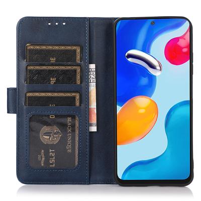 Para Motorola Moto G 5G (2023) Funda Cartera Anti-Arañazos Textura de Piel de Vaca Soporte para Teléfono Cubierta de Cuero PU
