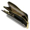 Takeo Kikuchi Men's Genuine Leather Key Case, 728613, Max, Coin Purse, Pass Case, Commuter Pass Case, Cowhide Leather [01] Black