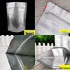Pungi Stand-Up cu Fermoar din Folie de Aluminiu Îngroșată