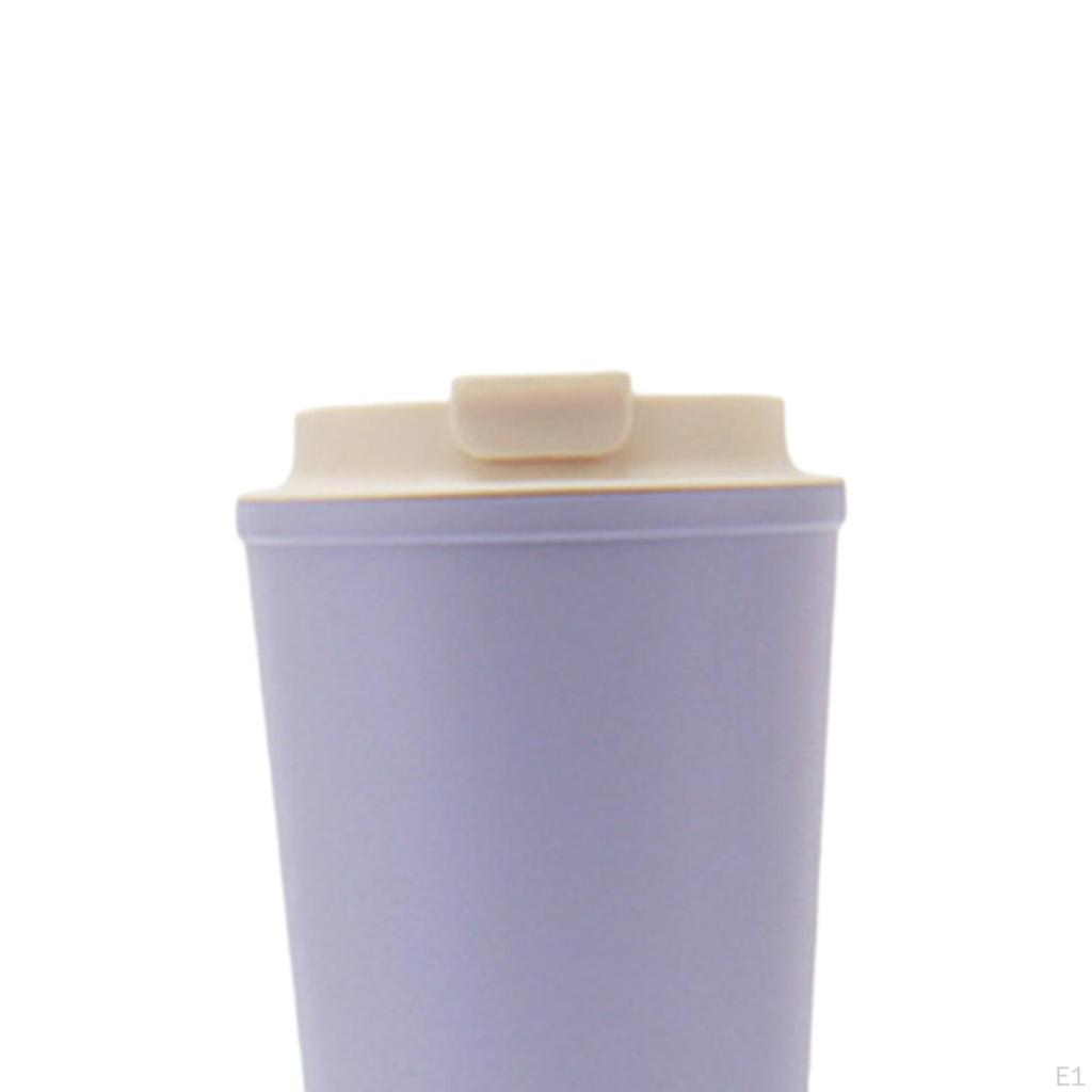 Tazza da Caffè da Viaggio Tazza Acciaio Inossidabile Antigoccia Riutilizzabile Portatile 380ml per Tè Freddo e