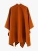 Elegante Signora Semplice Lana Donna Sciarpa Liscia Poncho Invernale Caldo Donna Mantello Per Donna Pashmina Spesso Coperta Sciarpa Cappotto Moda Nuovo