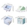 Food Grade Silicone Mold For Resin Candle DIY Crafts European Country Decors Jewelry Making Craft Tool