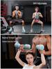 10KG Adjustable Dumbbells for Women's Fitness, Home Use, Slimming Arms, and Men's Muscle Training