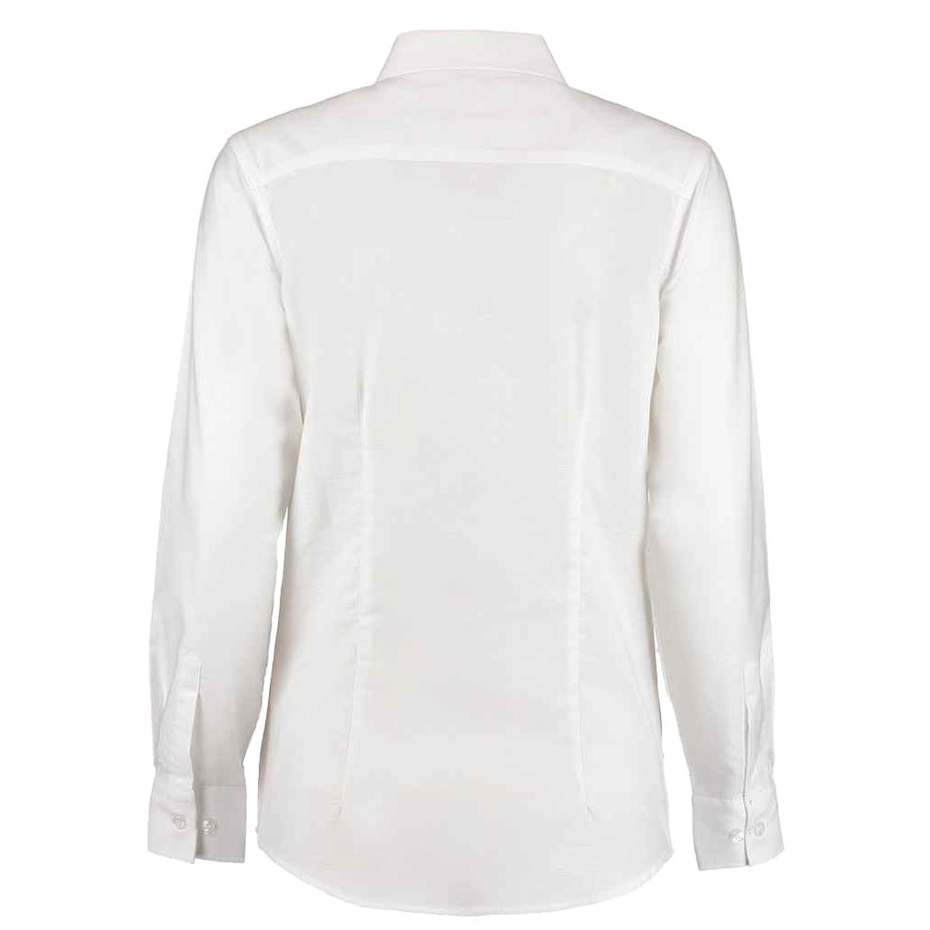 Kustom Kit Womens/Ladies Oxford Tailored Long-Sleeved Shirt