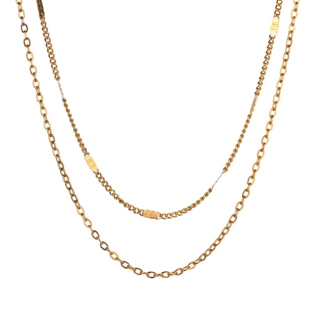 Mehrlagige Halsketten aus Edelstahl für Damen Mode Kubanische Kette Choker Halskette Wasserdichter Schmuck Weihnachtsfeier Geschenk