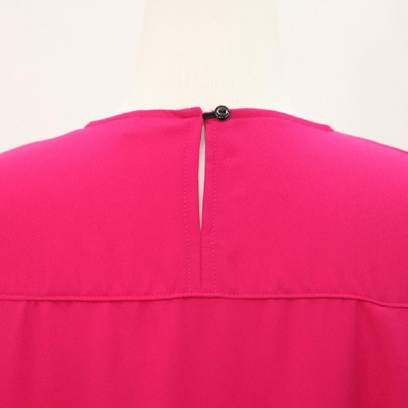 Shiz Madam Women S 3 Tier Ruffle Balloon blouSe T57488