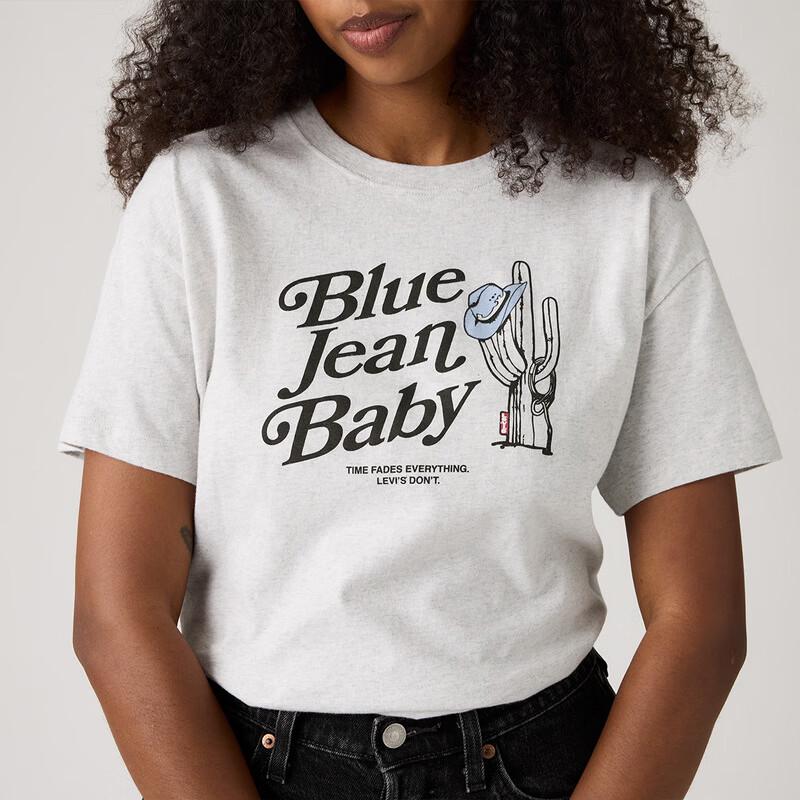 Levi's Women's Retro Print Short Sleeve T-Shirt
