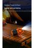 Portable Waist Fan for Outdoor, Construction, and Camping - Long Battery, Strong Wind
