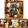 Adorable Koala Bear Plush Toys Featuring Sitting Mother And Baby Stuffed Dolls