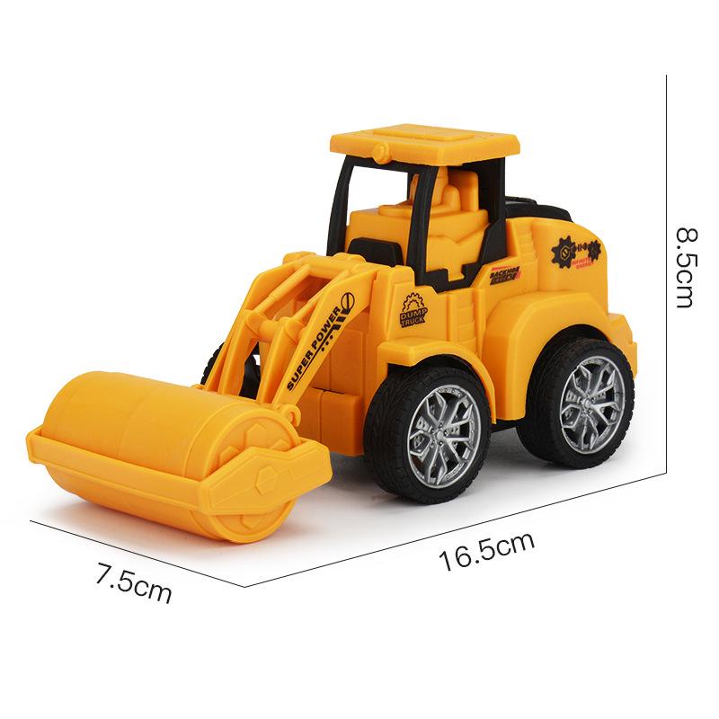 Children s Inertial Engineering Vehicle Toy - Excavator & Bulldozer