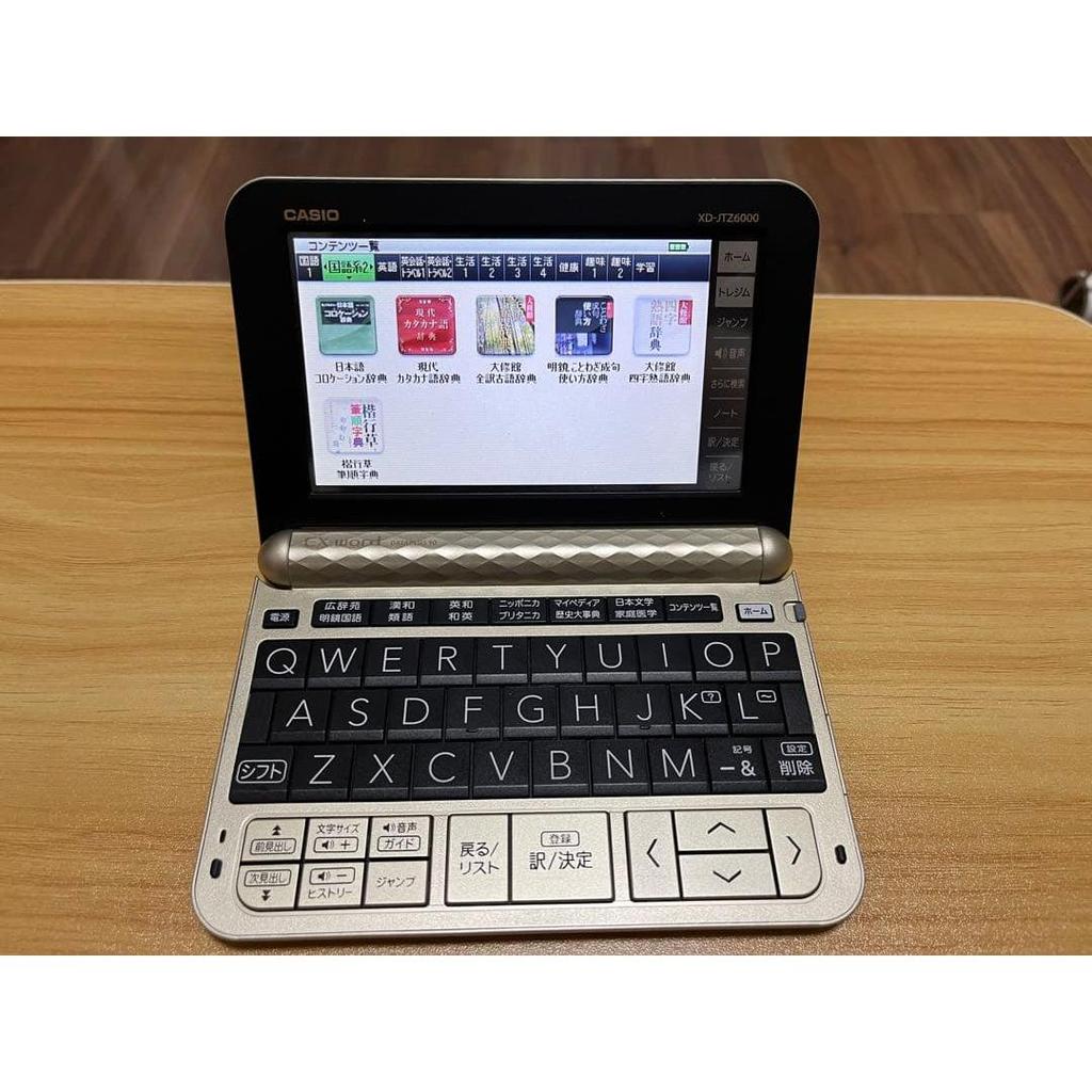 Used CASIO XD-JTZ6000 Electronic Dictionary