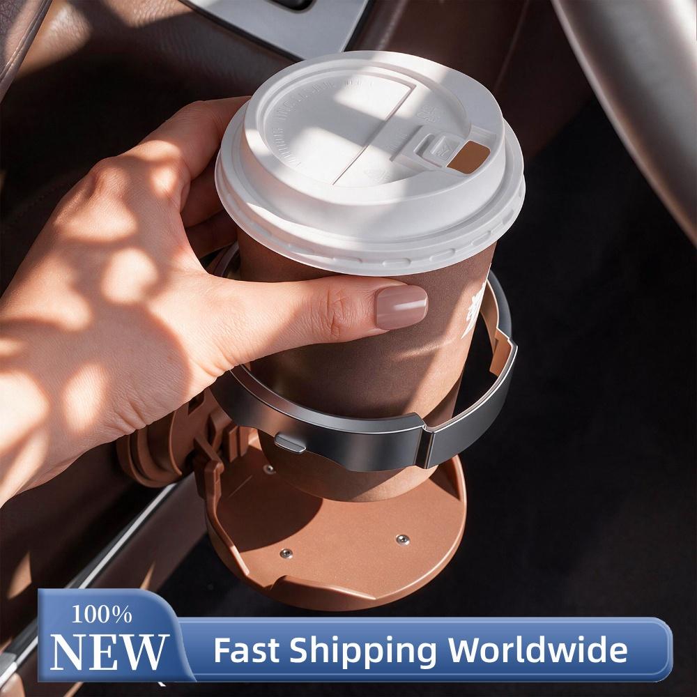 Foldable Vehicle Door Cup Holder Clip-On Wide Mouth Drink Stand for Car