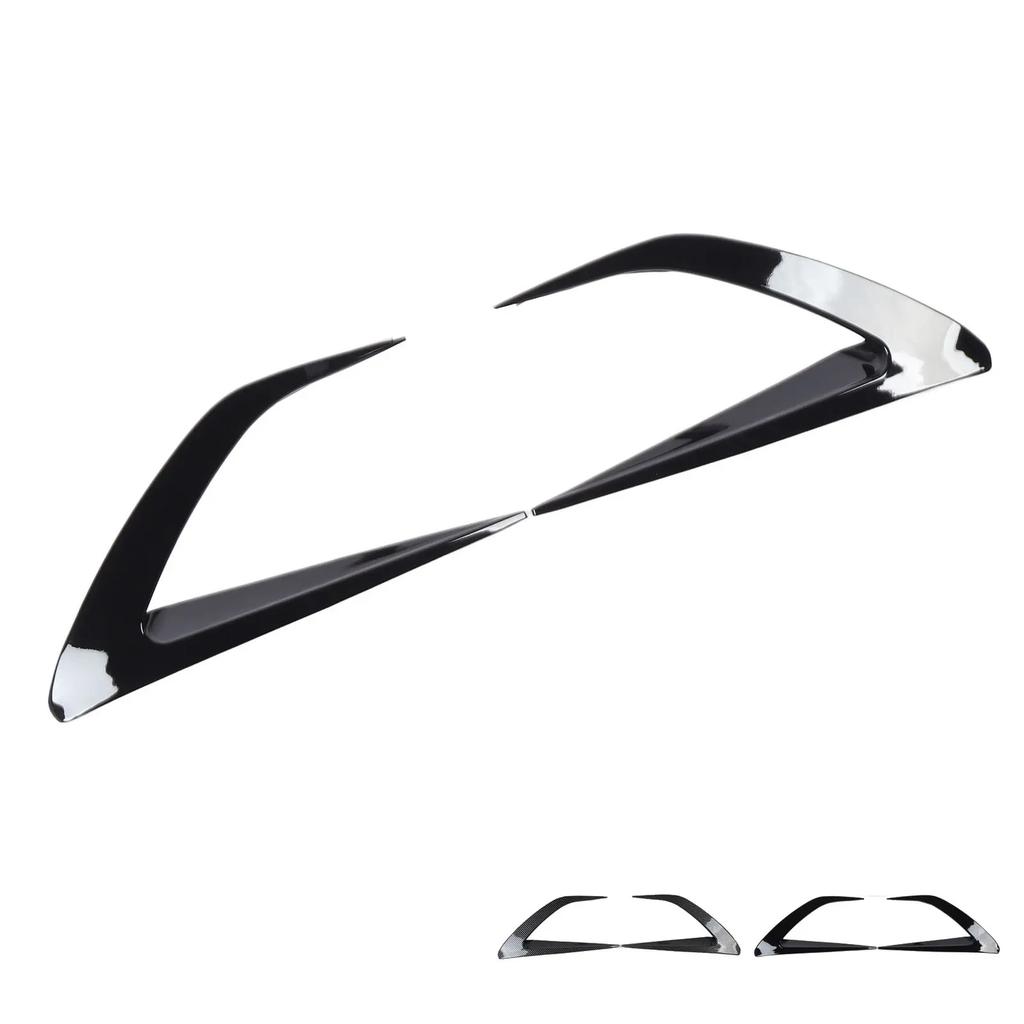 Air Vent Splitter Trim Stylish Look Auto Front Air Vent Splitter Improved Airflow Front Bumpe for MX-5 Miata ND 2016 and Later