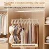 Multiple Suspender Hanger Waterproof Non-Slip Storage Hook for Underwear Vest Bra Tie Small Apartment Closet Organizer